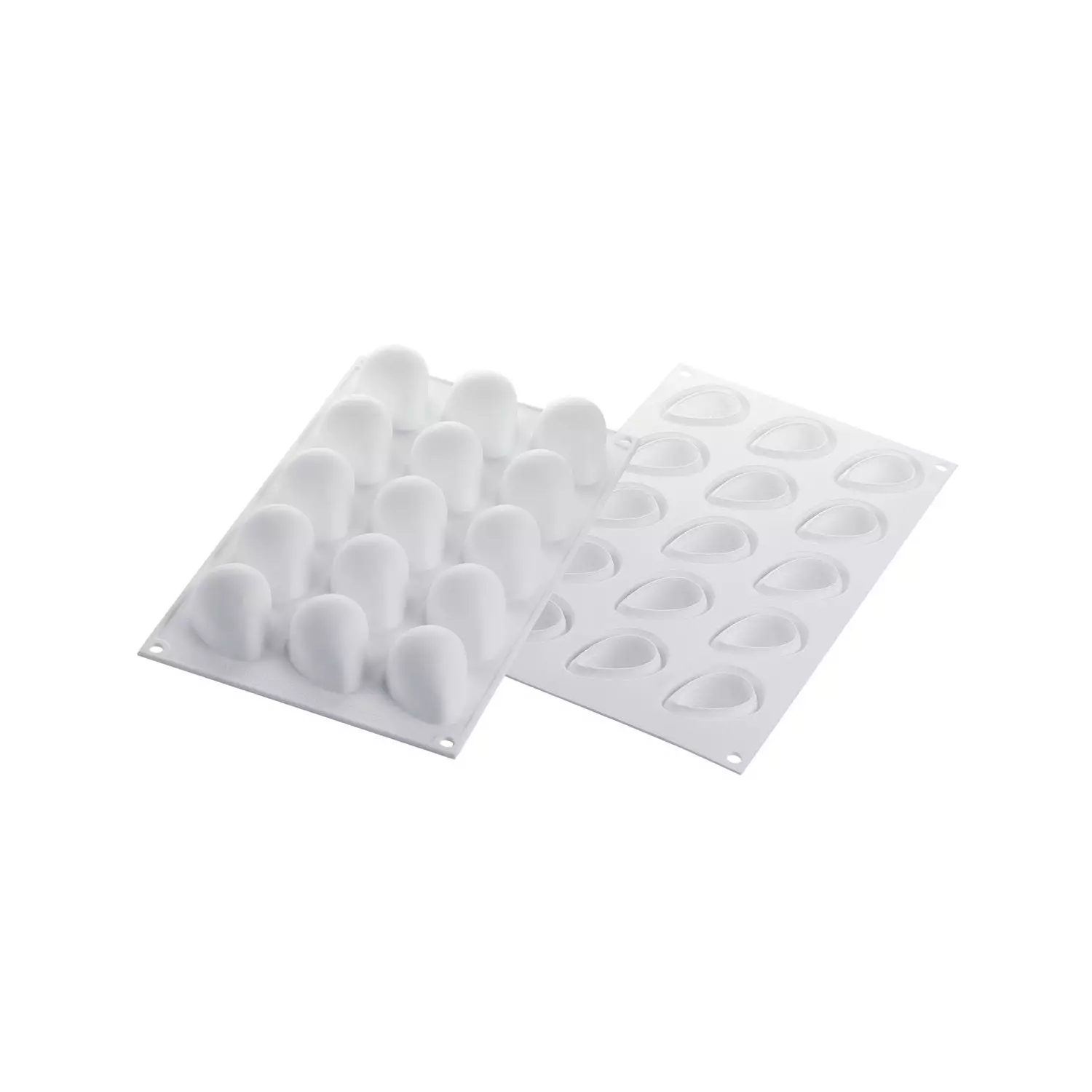 Forma Silicon Capsuna 15 Cavitati + Decupator, 4.8 x 3.7 x H3.3cm, 30ml, Silikomart [5]