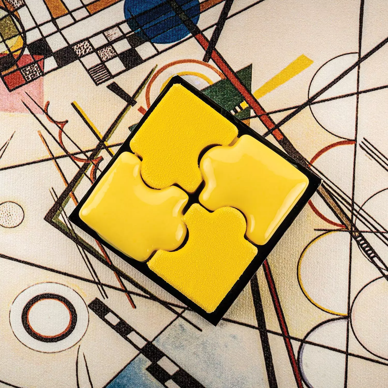 Forma Silicon 16 Cavitati Puzzle + Decupator, 4.2 x 3.4 x H2.8cm, 30ml, Silikomart [4]