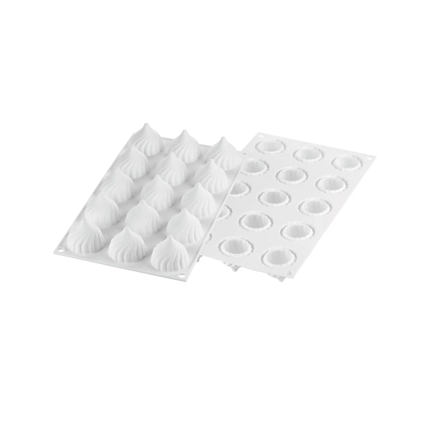 Forma Silicon 15 Cavitati + Decupator (Russian Tale 30), D4.1 x H4.5cm, 30ml, Silikomart [6]