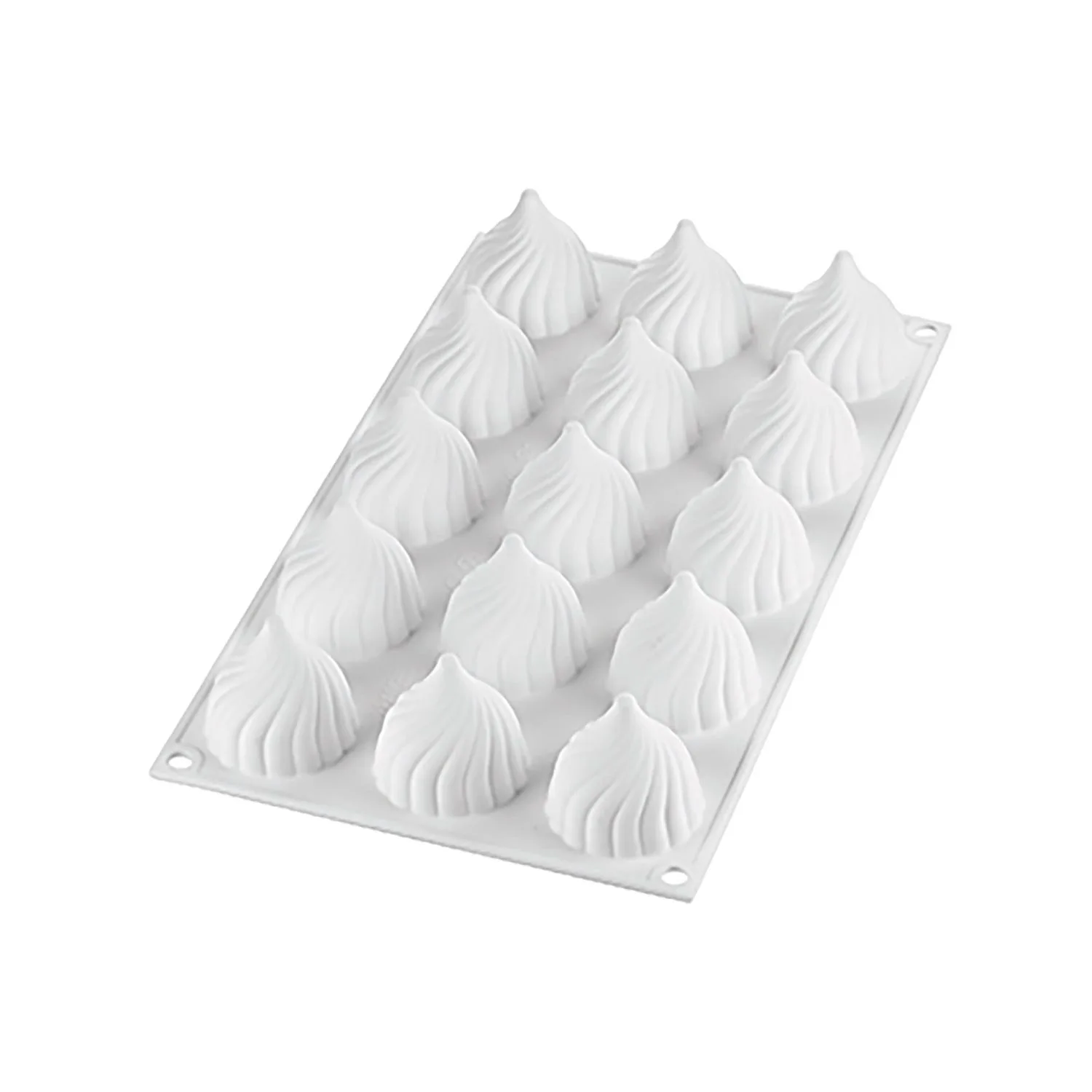 Forma Silicon 15 Cavitati + Decupator (Russian Tale 30), D4.1 x H4.5cm, 30ml, Silikomart [4]
