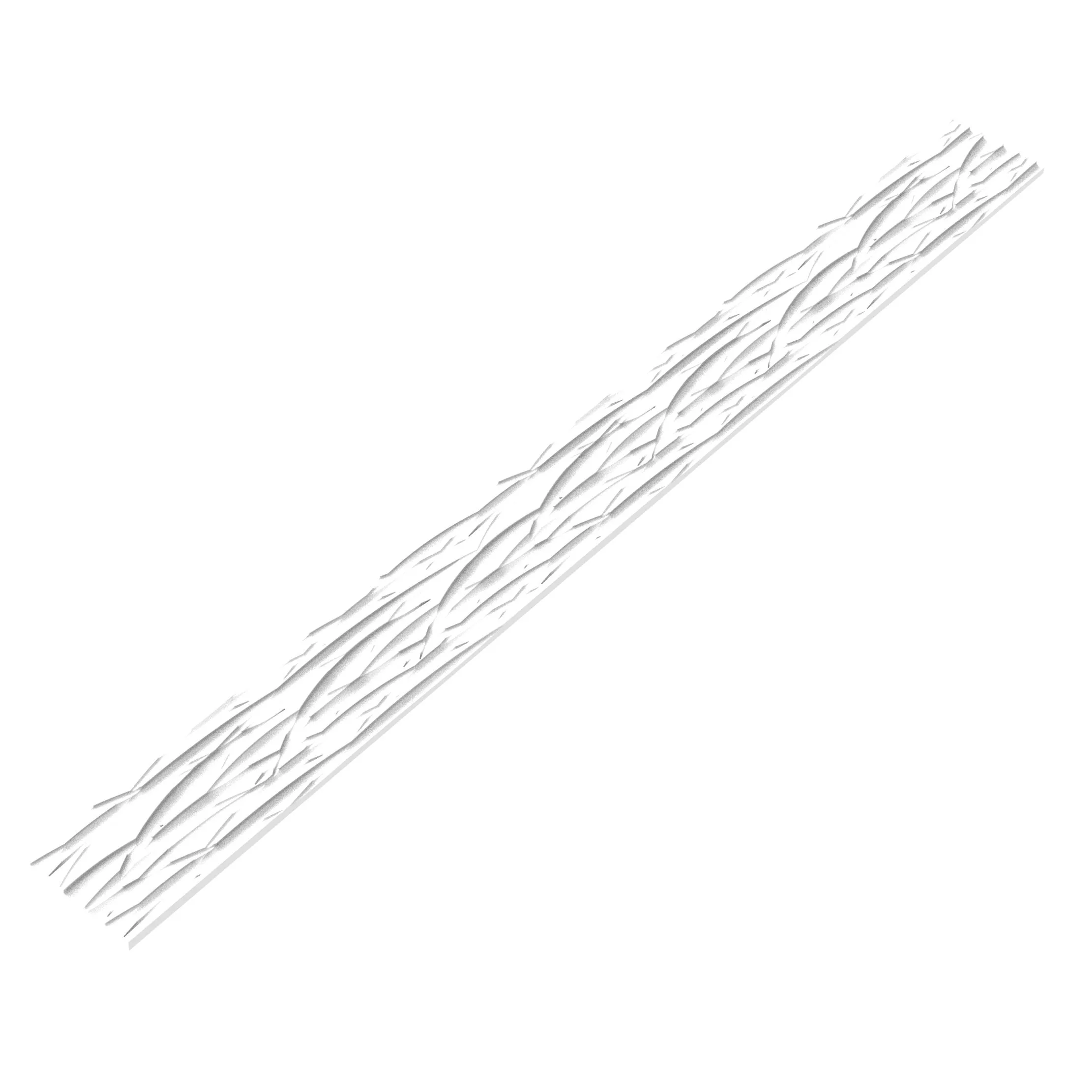 Banda Silicon Decor Impletit (Osier), 55.7 x 5 x H0.7cm, Silikomart [3]