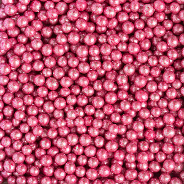 Perle Zahar Roz Metalizat D5mm, 100g, Decora [2]