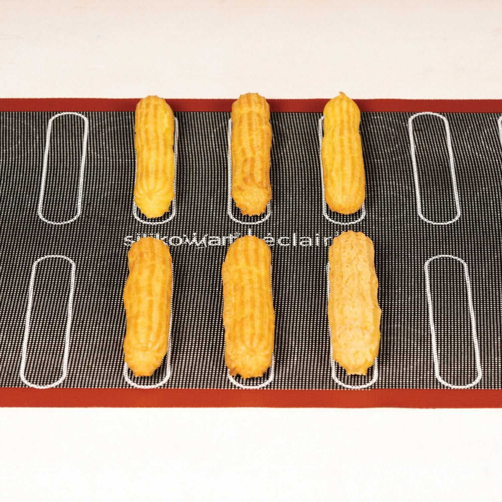Covoras Silicon Microforat Coacere Ecler 2 Fete (Air Mat Eclair), 58.3 x 38.4cm, Silikomart [2]