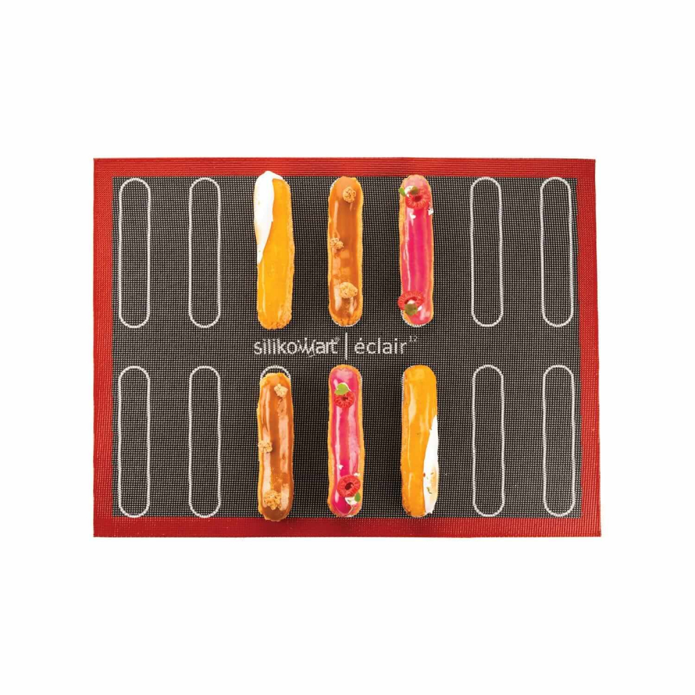 Covoras Silicon Microforat Coacere Ecler 2 Fete (Air Mat Eclair), 58.3 x 38.4cm, Silikomart [3]