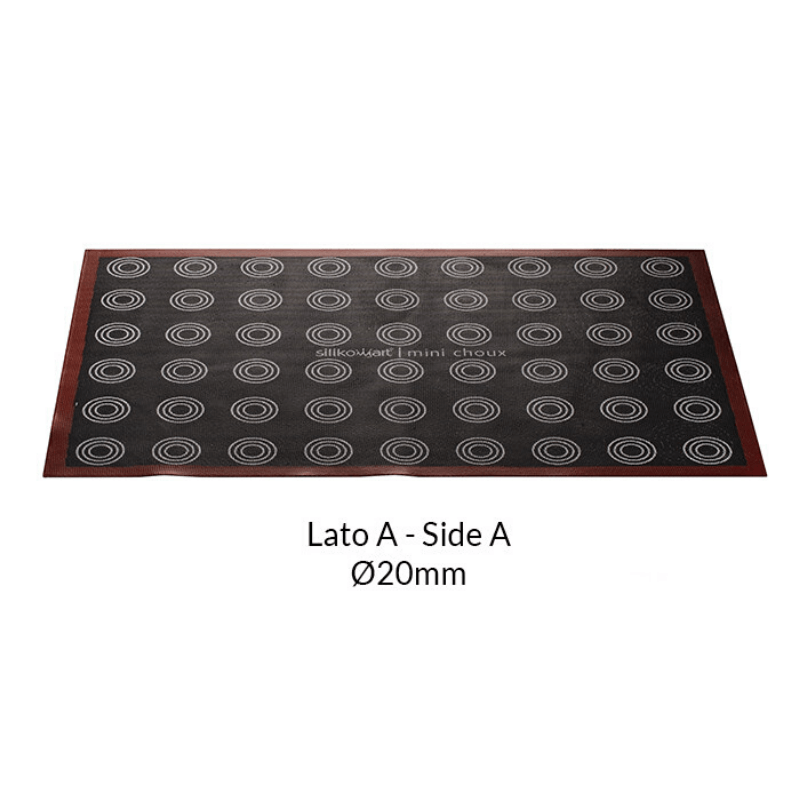 Covoras Silicon Microforat Coacere Choux 2 Fete (Air Mat Choux), D2-D7cm, 58.3 x 38.4cm, Silikomart [2]