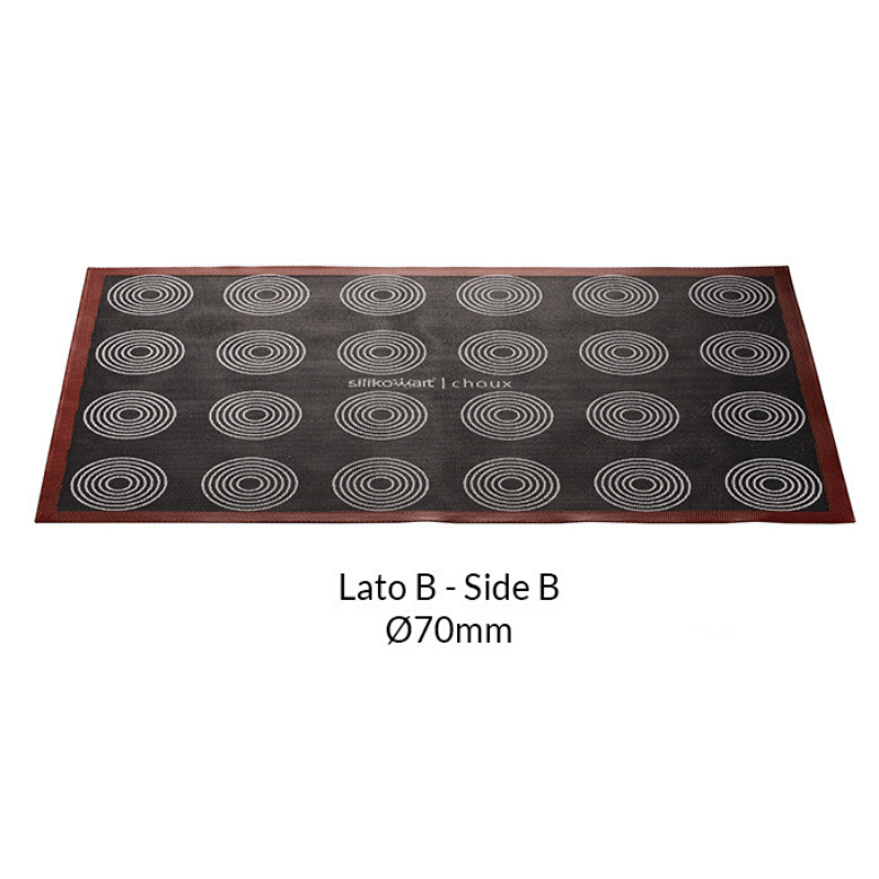 Covoras Silicon Microforat Coacere Choux 2 Fete (Air Mat Choux), D2-D7cm, 58.3 x 38.4cm, Silikomart [3]