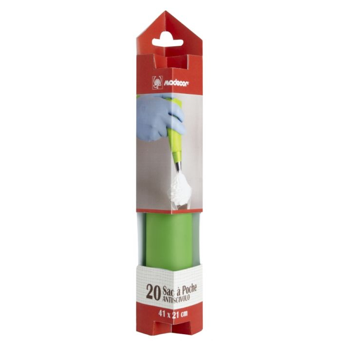 Posuri Unica Folosinta Verde H41cm, Set 20 Buc, Modecor [1]