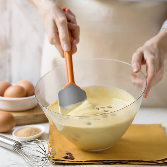 Spatula Silicon cu Maner Plastic 27.5cm, Decora [2]