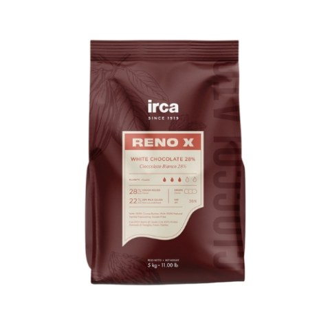 Banuti de Ciocolata Alba Reno X Bianco 28% (36) Irca - 5Kg