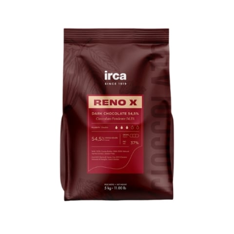 Ciocolata Veritabila - Banuti de Ciocolata Neagra Reno X Fondente 54.5% (37), Irca, 5Kg