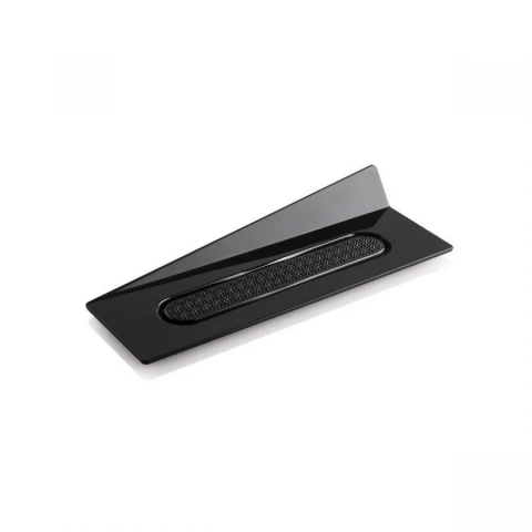 Monoportii Dreptunghiulare Negre din Plastic 14x4cm - Set 100 Buc [1]