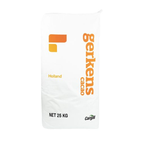 Cacao Gerkens - Cacao Pudra Alcalinizata Gerkens Grasime 20/22, Cargill, 25Kg