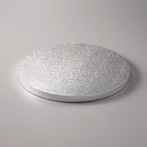 Platou Tort Rotund Argintiu, D40 x H1.2cm, 5Buc [1]