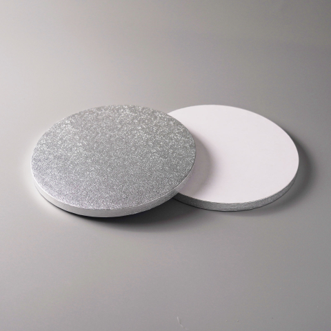 Platou Tort Rotund Argintiu, D40 x H1.2cm, 5Buc [2]