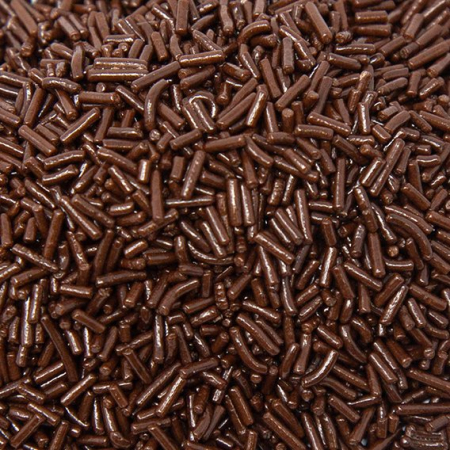 Ciocolata pentru Decor - Decor Ciocolata Neagra Bastonase Codetta Vermicelli (Veritabila) Irca - 1Kg