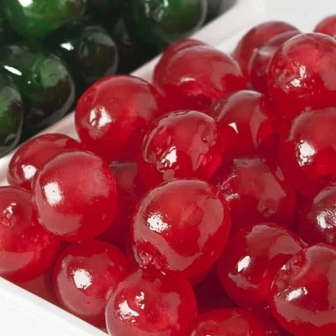 Fructe - Cirese Rosii Confiate Fara Samburi, Agrifreda, 10Kg