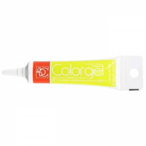 Coloranti Alimentari - Colorant Alimentar Hidrosolubil Gel Galben Lamaie Modecor - 20g