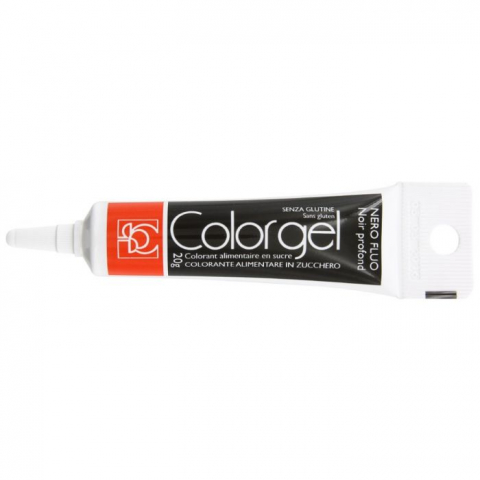 Coloranti Alimentari - Colorant Alimentar Hidrosolubil Gel Negru Modecor - 20g