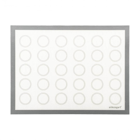 Forme Silicon - Covoras Silicon Fibra de Sticla Macarons (Fiberglass), 40 x 30cm, Silikomart