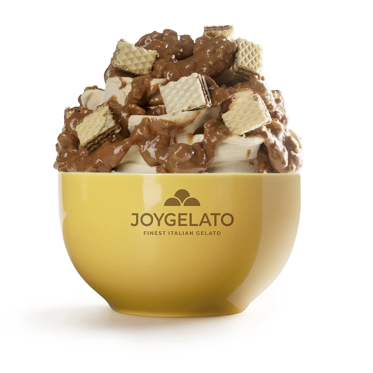 Crema Tartinabila cu Napolitana, Alune si Ciocolata cu Lapte Joycream Wafernut Clair Joygelato - 5Kg [0]