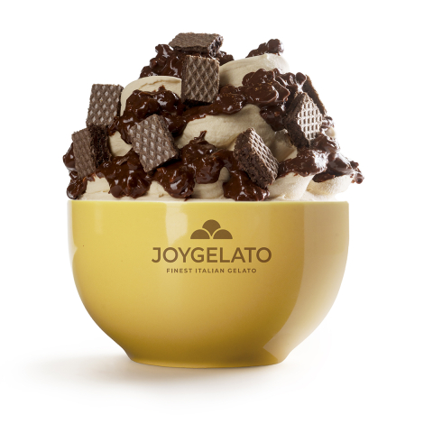Crema Tartinabila cu Napolitana, Alune si Ciocolata Neagra Joycream Wafernut Noir Joygelato - 5Kg [0]