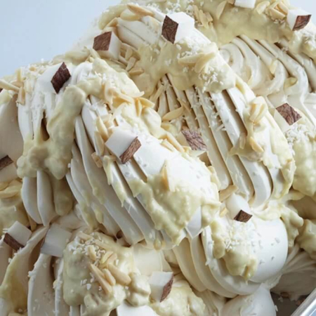 Creme, Glazuri, Paste - Crema Tartinabila cu Fulgi de Cocos, Vafa si Ciocolata Alba Joycream Donatello Joygelato - 5Kg