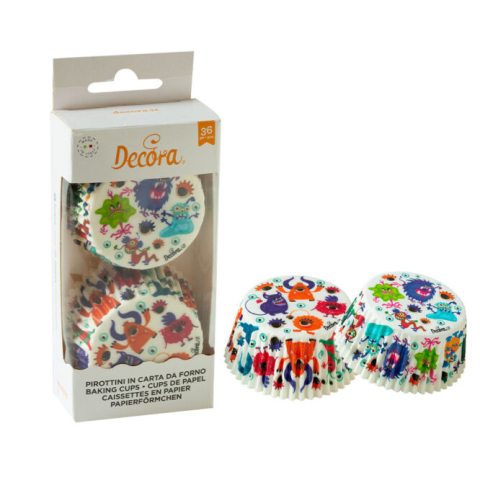 Chese Briose - Chese Briose L Hartie Monstrii, D5 x H3.2cm, 36 Buc, Decora