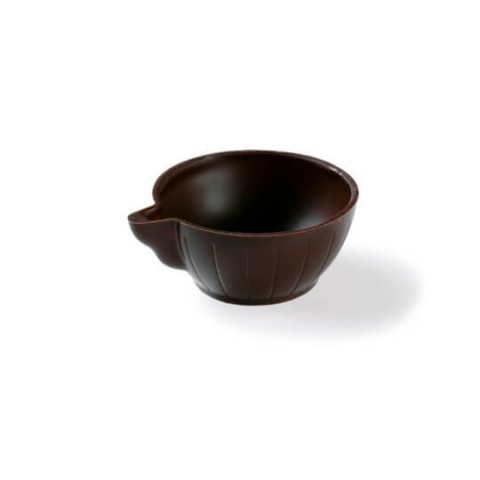 Decoruri din Ciocolata - Cescute Ciocolata Neagra Coffee 4 Modele, D5 x H2cm, 1Kg, 168Buc, Dobla