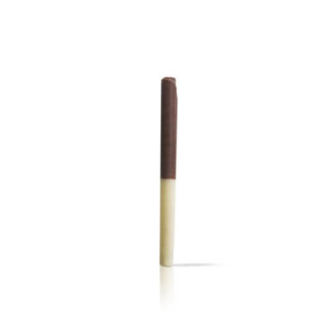 Decoruri din Ciocolata - Decoratiuni de Ciocolata Alba cu Lapte Tub, 9.7 x 0.88cm, 700g, 140Buc, Dobla