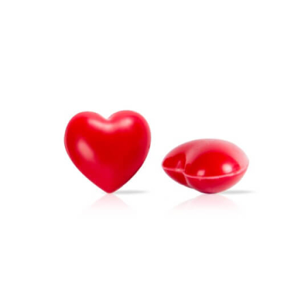 Valentine's Day - Decoratiuni de Ciocolata Inima Mica Rosie, 2.15 x 2.05cm, 220g, 80Buc, Dobla