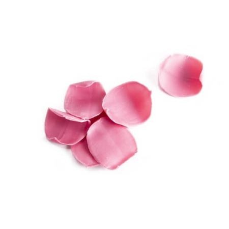Valentine's Day - Decor ciocolată - Rose petals pink - 4.5 x 3 cm - 150Buc