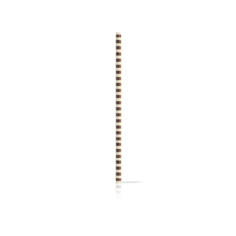 Decoruri din Ciocolata - Decoratiuni de Ciocolata Alba cu Negru Tub Mikado XL, 15 x 0.45cm, 700g, 220Buc, Dobla