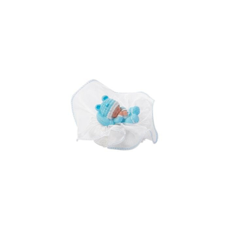 Figurine Tort - Figurină tort botez - Baby boy sleeping