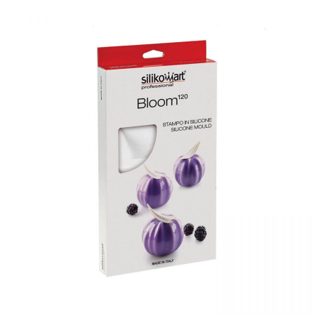 Forma Silicon 6 Cavitati (Bloom 120), D6.8 x H5.2cm, 120ml, Silikomart [3]