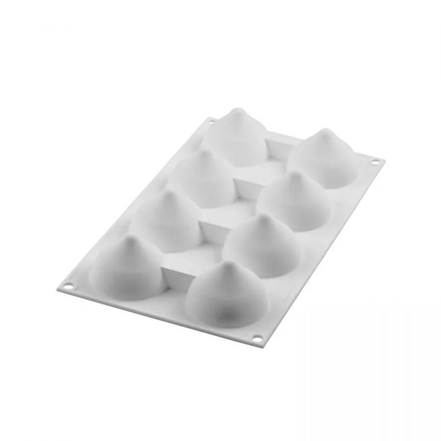 Forma Silicon Picatura 8 Cavitati (Goutte 55), D5.4 x H4.1cm, 55ml, Silikomart [3]