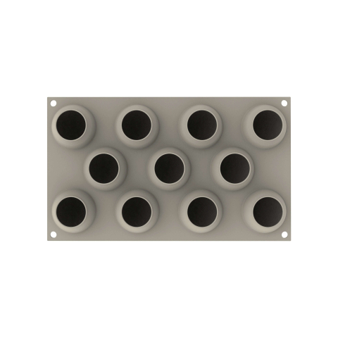 Forma Silicon Ou 11 Cavitati (Egg Hunt), D5.3 x H6.7cm, 100ml, Silikomart [3]