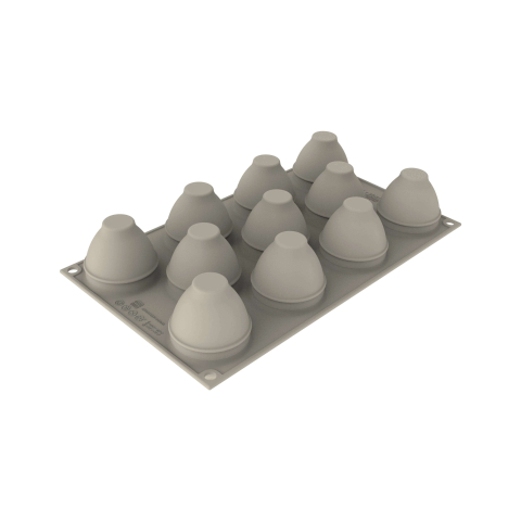Forma Silicon Ou 11 Cavitati (Egg Hunt), D5.3 x H6.7cm, 100ml, Silikomart [2]