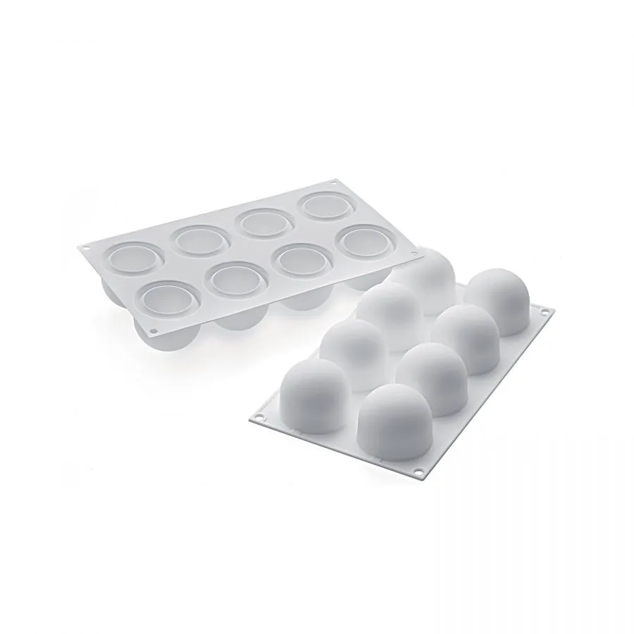 Forma Silicon Sfere 8 Cavitati (Truffles 120), D6.2 x H5.2cm, 120ml, Silikomart [2]