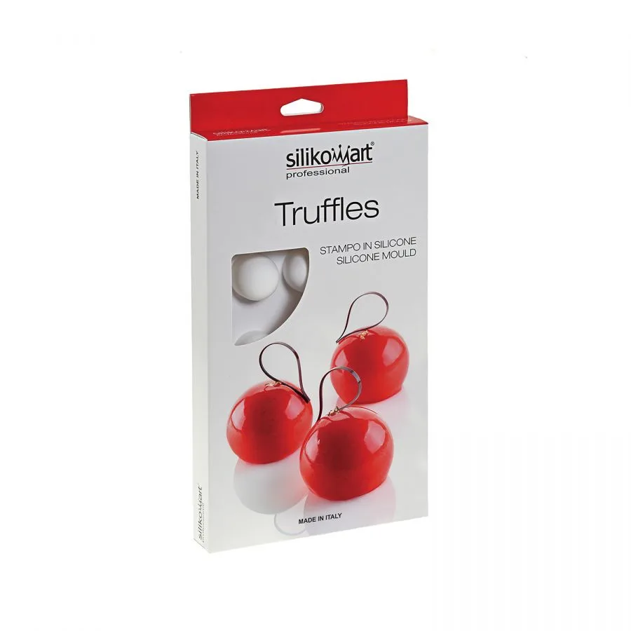 Forma Silicon Sfere 8 Cavitati (Truffles 120), D6.2 x H5.2cm, 120ml, Silikomart [1]