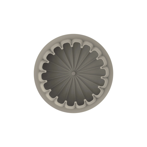 Forma Silicon Tort 3D (Maggie), D20 x H5.2cm, 1400ml, Silikomart [2]