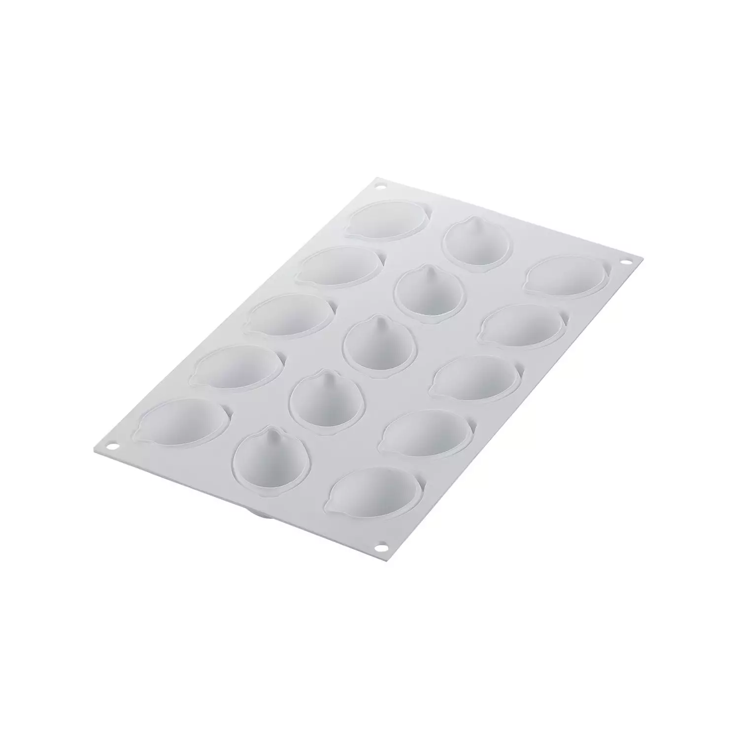 Forma Silicon Lamaie si Lime 15 Cavitati + Decupator, 5.5 x 3.8 x H2.7cm, 30ml, Silikomart [2]