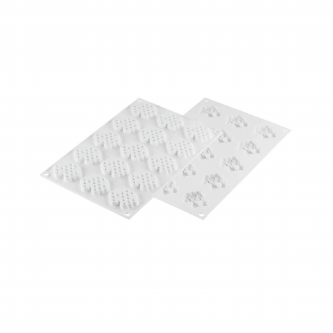 Forma Silicon Decor Top/Insertie 15 Cavitati (Miel 8), D4.5 x H0.8cm, 8ml, Silikomart [1]