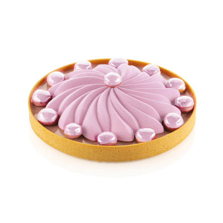 Forma Silicon Decor Top/Insertie (Saint Honore 280), D16 x H2.8cm, 280ml, Silikomart [4]