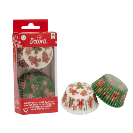 Chese Briose - Chese Briose L Hartie Turta Dulce, D5 x H3.2cm, 36 Buc, Decora
