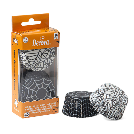 Chese Briose - Chese Briose L Hartie Panza de Paianjen, D5 x H3.2cm, 36 Buc, Decora