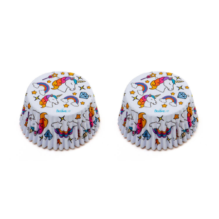Chese Briose L Hartie Unicorn Alb, D5 x H3.2cm, 36 Buc, Decora [1]