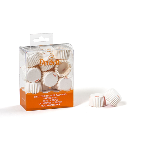 Chese Praline - Chese Praline XS Hartie Albe, D2.7 x H1.7cm, 200 Buc, Decora