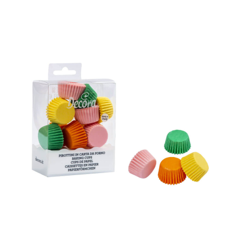 Chese Praline - Chese Praline XS Hartie Colormix 4 Culori, D2.7 x H1.7cm, 200 Buc, Decora