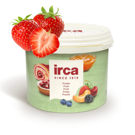 Umpluturi de Fructe - Umplutura cu Bucati de Capsuni 70% Fruttidor Irca - 3.3Kg