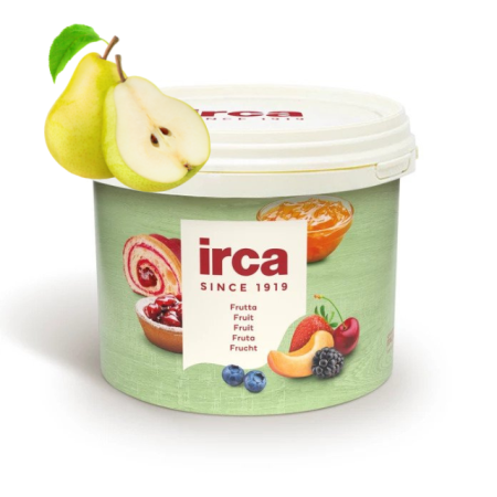 Umpluturi de Fructe - Umplutura cu Bucati de Pere 85% Fruttidor Irca - 3.3Kg